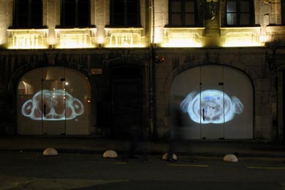 <i>The Visible Human Project</i>, exhibition view, Le Pavé dans la Mare, Besancon, France, 2004: <i>Untitled (After The Visible Human Project)</i>, 2004