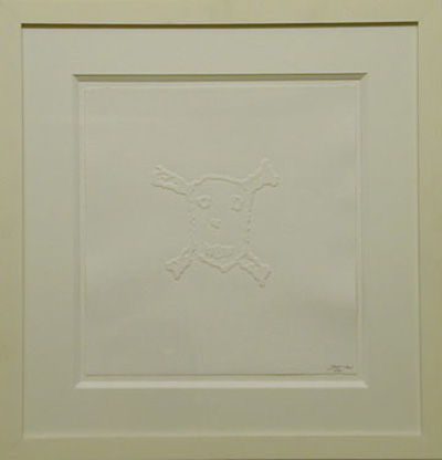 <i>Sans Titre (Cicatrice)</i>, 2005, marouflage, 8 1/4 x 9 7/16 inches (21 x 24 cm), edition of 20