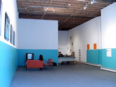 View of the exhibition <i>Capri 15-4722</i>, 2001