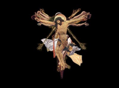 Patrick Martinez, <i>The Jesuses</i>, 2005, video still, single channel video, 1min 20 sec, looped, edition of 5