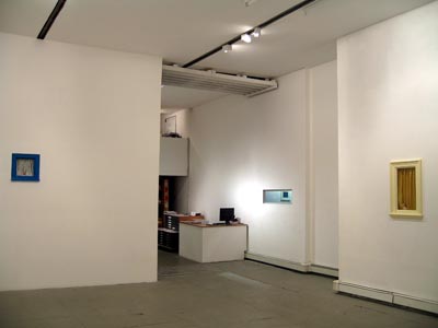 Exhibition view of <i>Fictional Neighbors</i>, 2007, Parker's Box