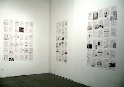 Mike Rogers <i>The Third Eye</i>, 2007, installation: 162 pieces, pencil on paper, variable dimensions