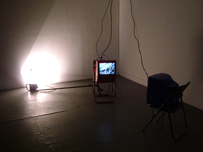 <i>When A River Changes Its Course, PHASE 1</i>, exhibition view, Parker's Box, 2008;