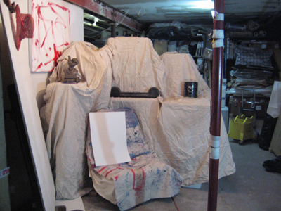 <i>Undisclosed Studio, Location B</i>, 2009, mixed media installation, variable dimensions</div>;